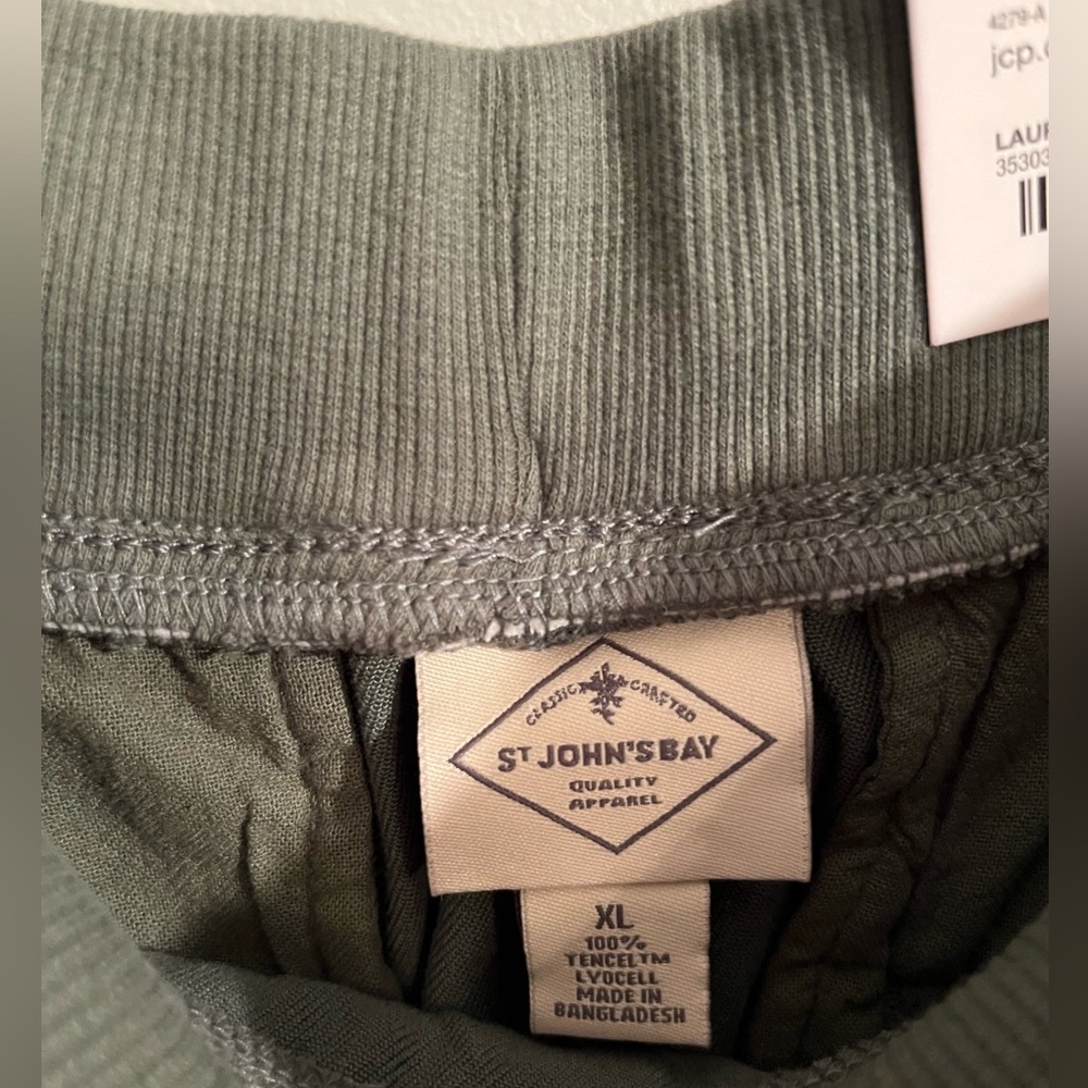 3 NEW Pairs of Pants- St. John's Bay Wide Leg Crop High Rise Pants - Picture 9 of 16